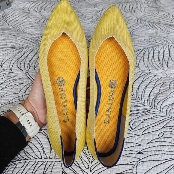 Rothy's Shoes - Rothy's Yellow Flats